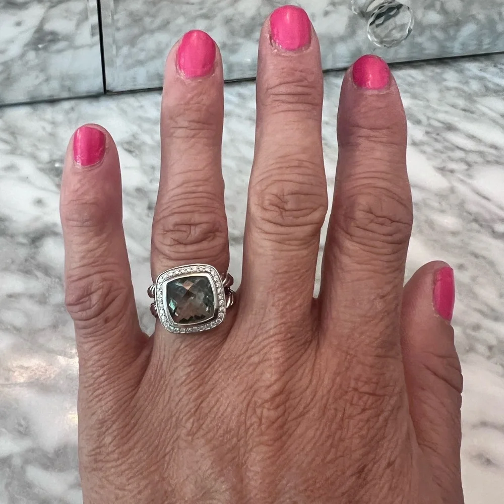 David Yurman Albion Ring-size 5 - Picture 3 of 4